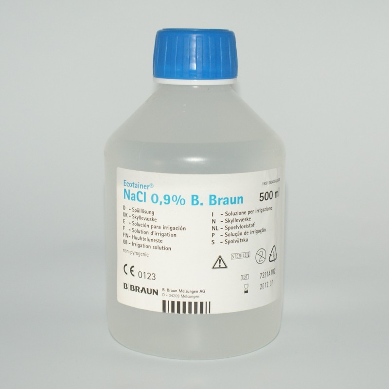 Braun Ringer-Lösung 500 ml, Ecoflac plus (10 Stück)