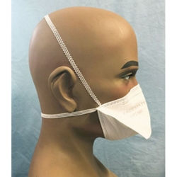 Faltmaske FFP2, ohne Ausatemventil, mit Kopfschlaufen Irema 