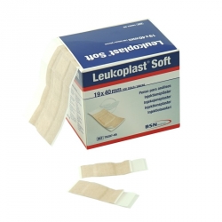 Injektionspflaster Leukoplast soft (100 Stück) wasserfest 